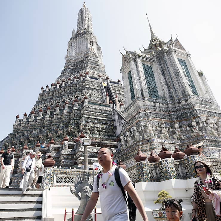 La Thaïlande a accueilli plus 35 millions de visiteurs en 2024. Ici, Bangkok. (archive)