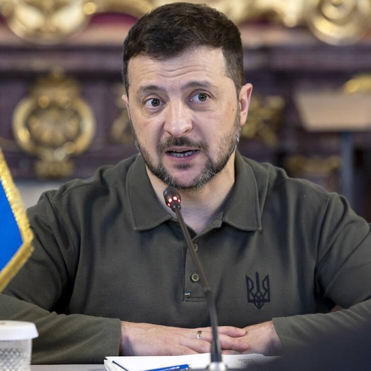 Volodymyr Zelensky est arrivé au Forum économique de Davos (archive).