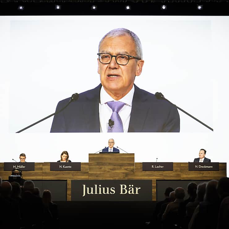 Romeo Lacher ne briguera pas le renouvellement de son mandat à la présidence du gestionnaire de fortune lors de la prochaine assemblée générale ordinaire. (archive)