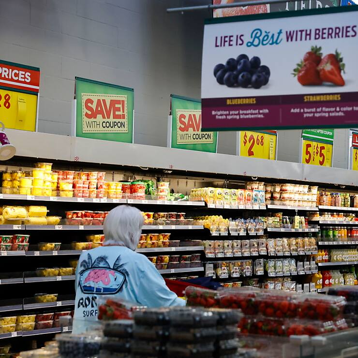 Les attentes des analystes étaient plus élevées. Ils attendaient l'indice autour de 108,1 points (archives).