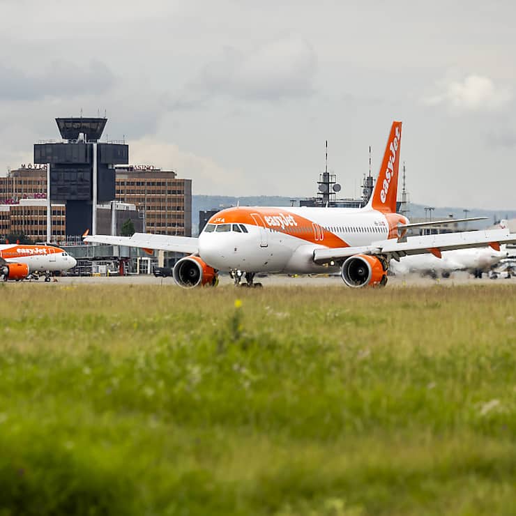 Easyjet revendique une part de marché de 26% en Suisse et pas moins de 47% à Genève. En nombre de passagers, il s'agit de 14,4 millions de voyageurs au total, dont 8,6 millions pour Cointrin (archives).
