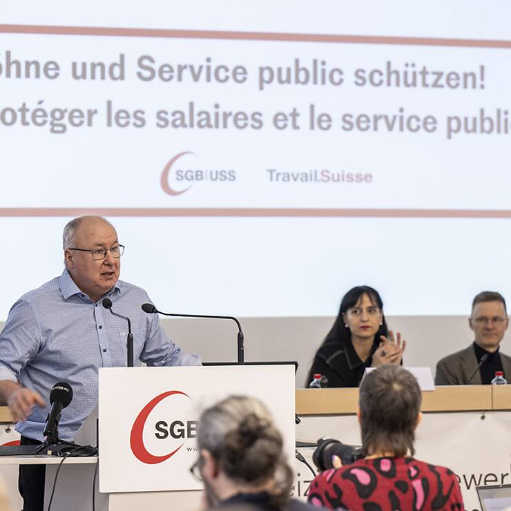 Pierre Yves Maillard, président de l'USS, soutient l'ouverture vis-à-vis de l'UE, pour autant qu'elle bénéficie aux travailleurs.