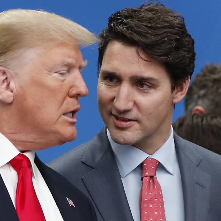 Le premier ministre canadien Justin Trudeau a annoncé la suspension de l'imposition de droits de douane après un contact avec le président américain Donald Trump.