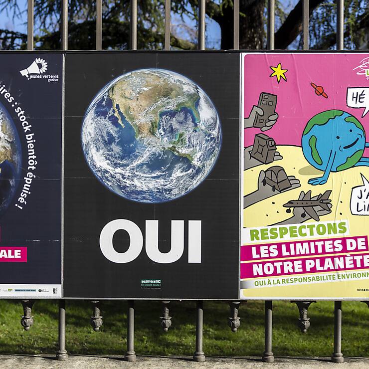 Le sort de l'initiative populaire pour la responsabilité environnementale sera scellé dimanche (archives).