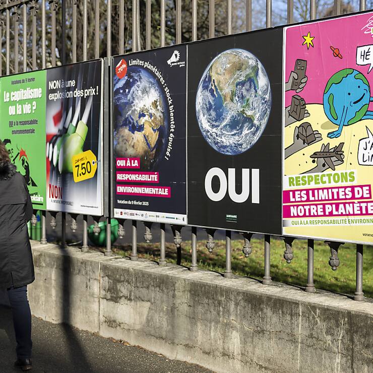 Le peuple suisse a dit non dimanche à l'initiative pour la responsabilité environnementale (archives).