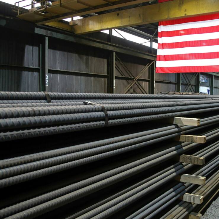 Donald Trump avait déjà imposé des droits de douane sur l'acier lors de son premier mandat présidentiel (archives).