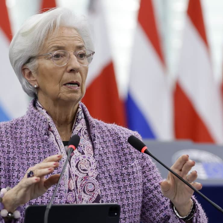 Christine Lagarde, présidente de la Banque centrale européenne (BCE). (archive)