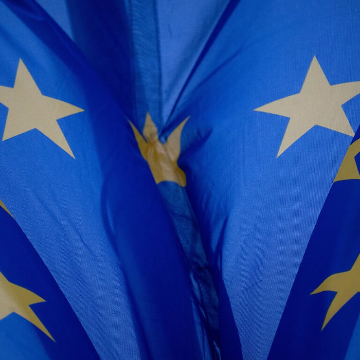 L'activité économique du secteur privé dans la zone euro a poursuivi sa légère croissance en février. (archive)
