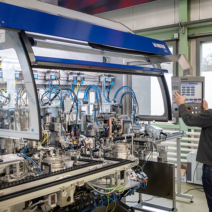 Par rapport à 2023, les ventes dans l'industrie tech suisse ont diminué de 4,6% l'an dernier (archives).