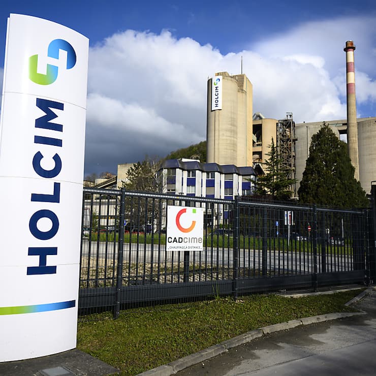 Le cimentier Holcim a vu ses ventes reculer l'an passé. (archive)