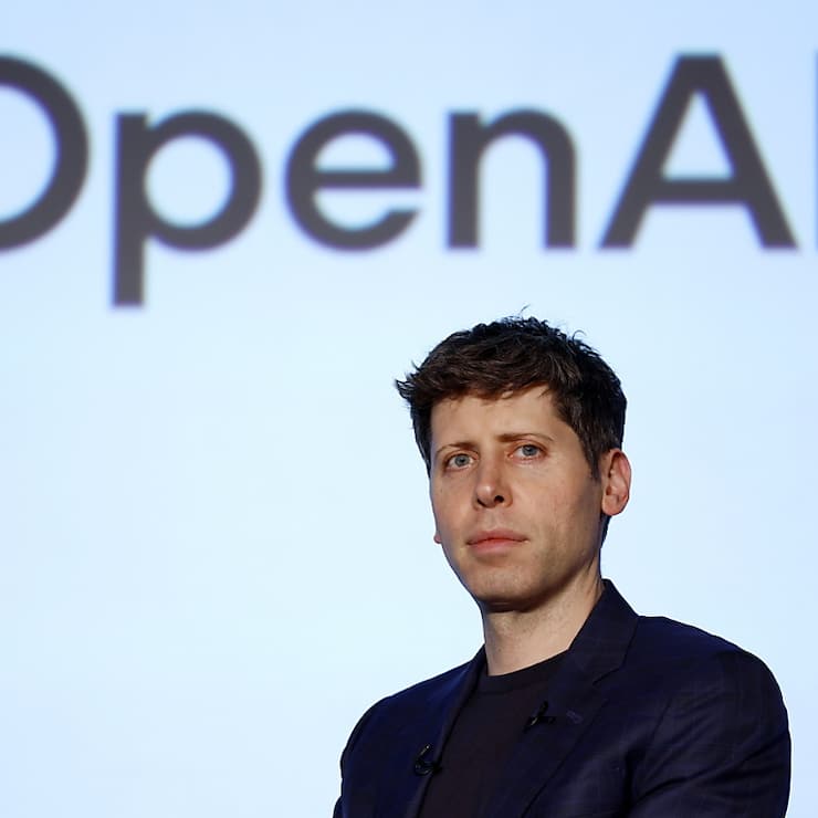 OpenAI a rendu disponible en Europe et au Royaume-Uni son IA générative de vidéos Sora. Ici, Sam Altman, le patron de la start-up californienne. (archive)