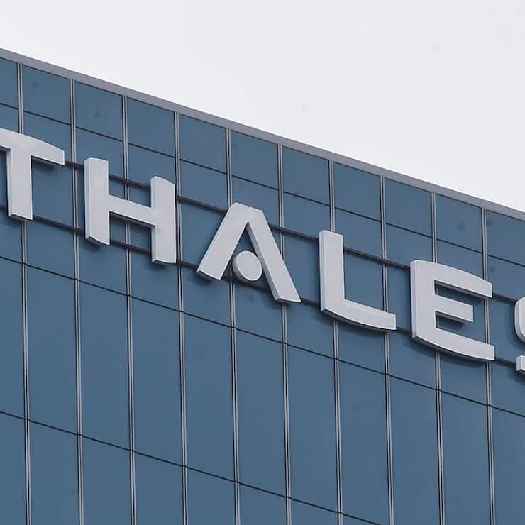 Le montant du carnet de commandes engrangé par le groupe français Thales dépassait fin décembre 2024 les 50 milliards d'euros. (archives)