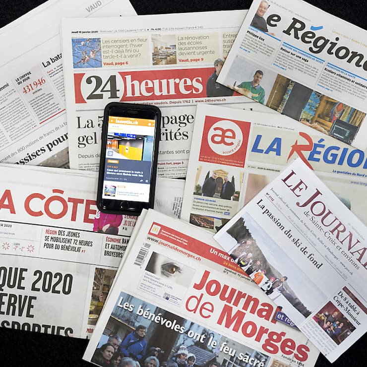 Le Parlement veut aider la presse régionale et locale (image d'illustration).