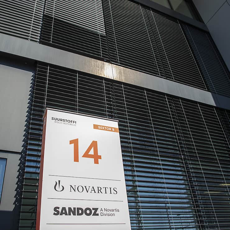 La direction de Sandoz brosse pour l'exercice entamé une feuille de route comprenant une croissance autour de 5% hors effets de change. (archive)