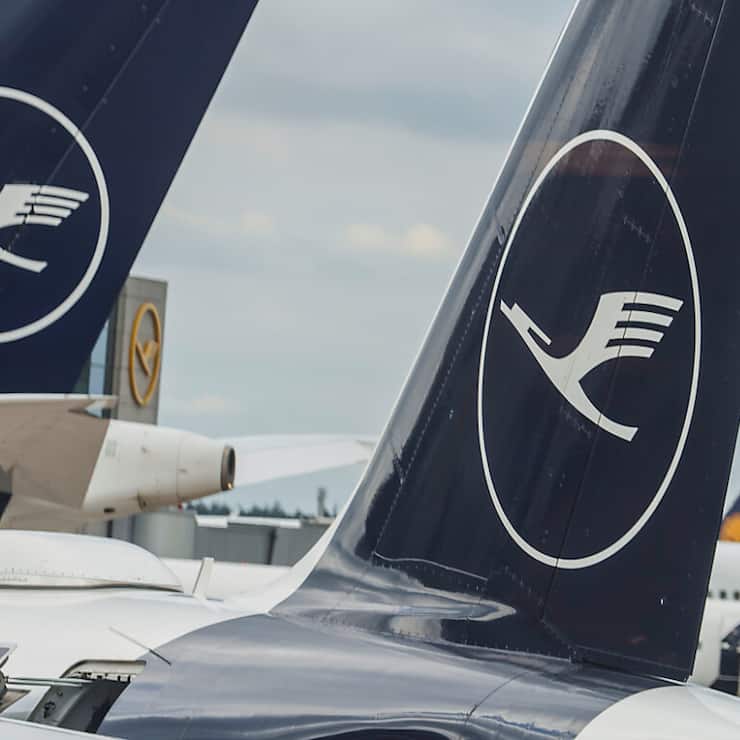 Propriétaire des compagnies  Austrian, Swiss, Eurowing et Brussels Airlines, Lufthansa a subi l'impact des grèves menées par ses salariés au début de l'année 2024 et a dû absorber la baisse des prix des billets (archives).