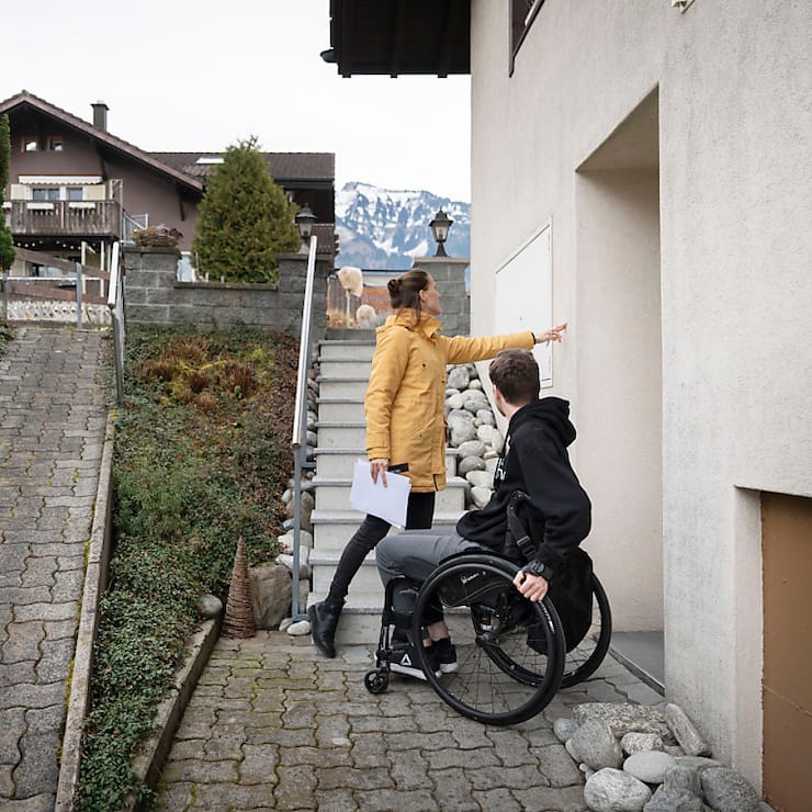 Les personnes en situation de handicap doivent pouvoir choisir librement leur logement, estime le Parlement (image d'illustration).