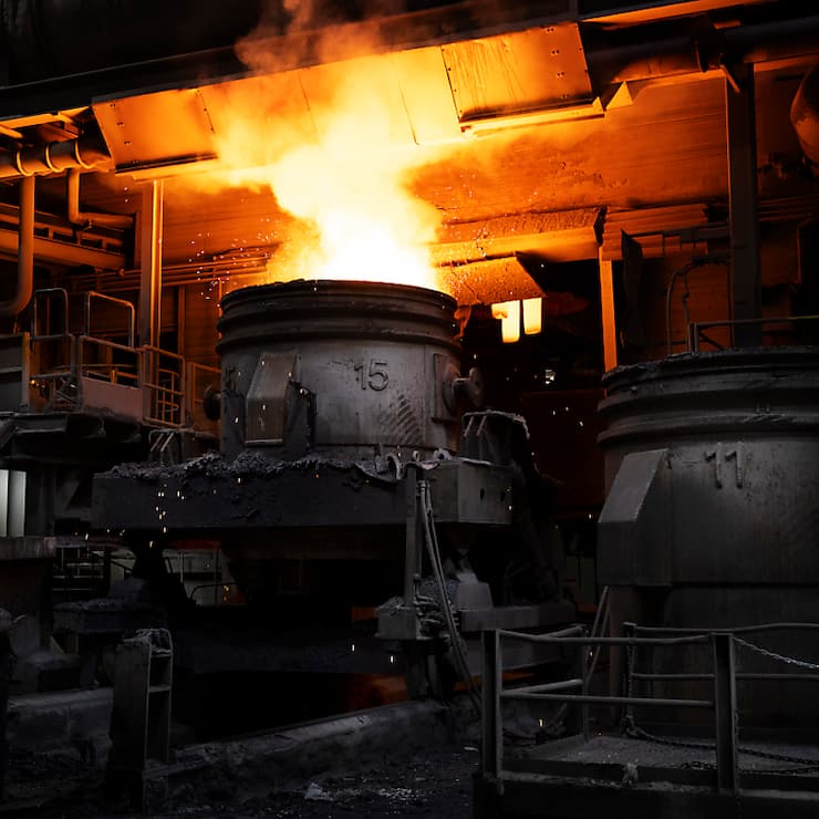 L'industrie sidérurgique d'importance stratégique est soutenue depuis le 1er janvier et pendant quatre ans (archives).