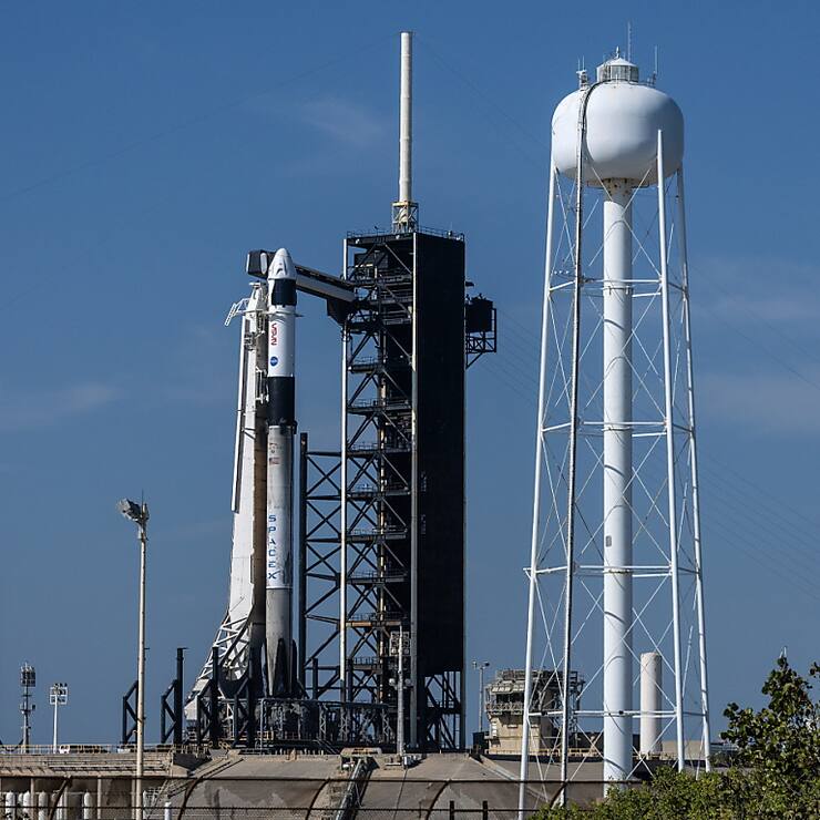 La fusée Falcon 9 de l'entreprise SpaceX a décollé peu après 19H00 locales (minuit en Suisse) (archives).