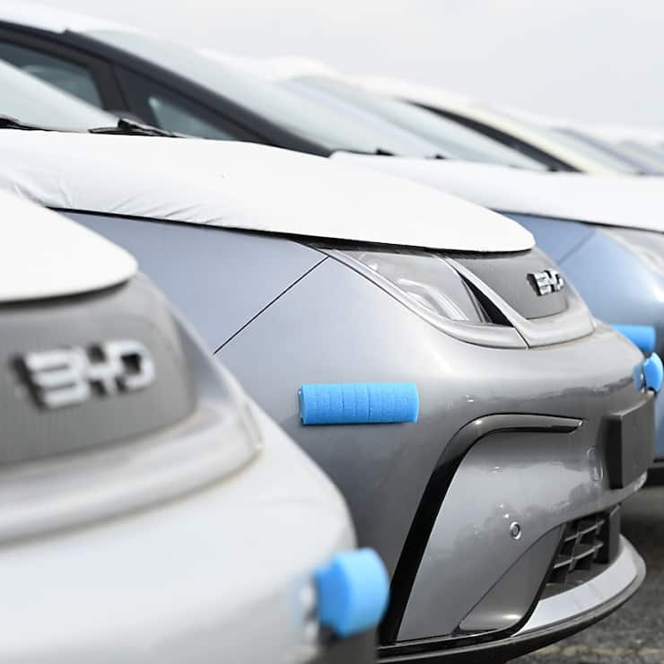 Le chinois BYD a révélé un nouveau système de charge appelé "Super e-Platform", offrant jusqu'à 1000 kW de puissance de pic et permettant aux voitures de récupérer jusqu'à 470 kilomètres d'autonomie après avoir été branchées pendant seulement cinq minutes. (archives)