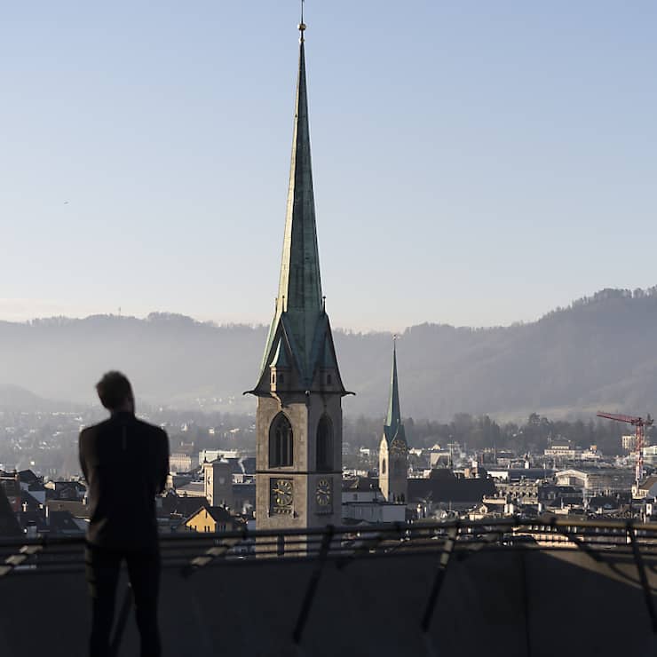 La plus forte progression des loyers en février sur un an a été constatée à Zurich (+7,1%), suivie par Lucerne et Bâle (tous les deux +5,3%) et Genève (+3,8%). (archives)