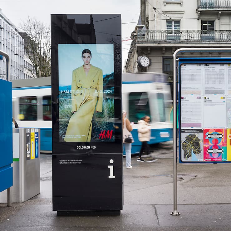 La publicité commerciale pourrait disparaître à l'avenir du paysage urbain zurichois (Photo d'illustration).