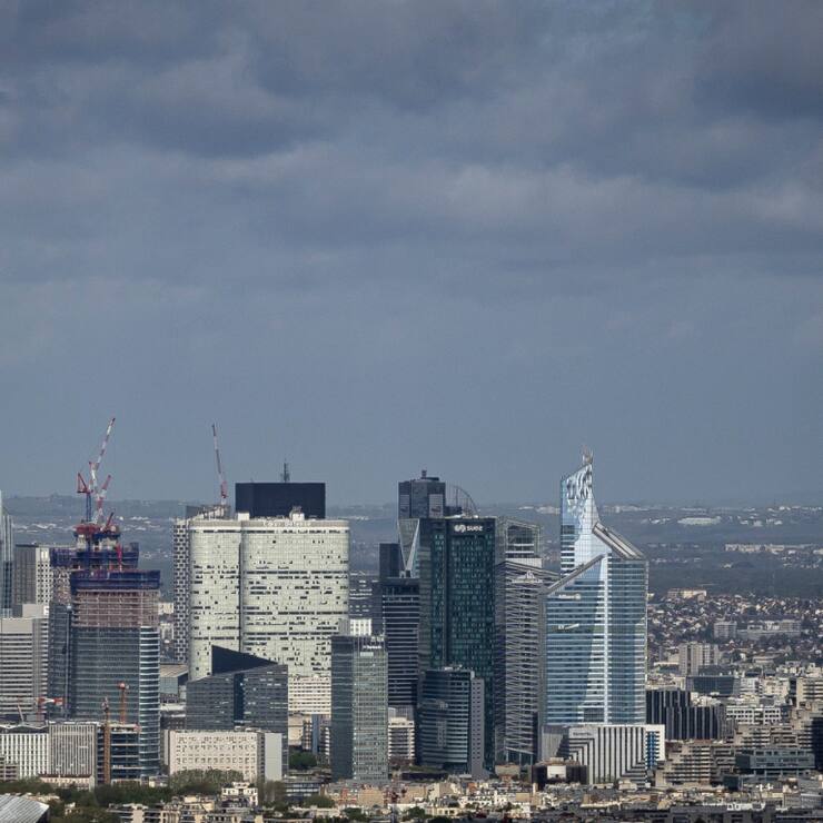 Pour l'économie française, "le premier trimestre pourrait se terminer mieux qu'il n'a commencé" selon une analyste (archives).