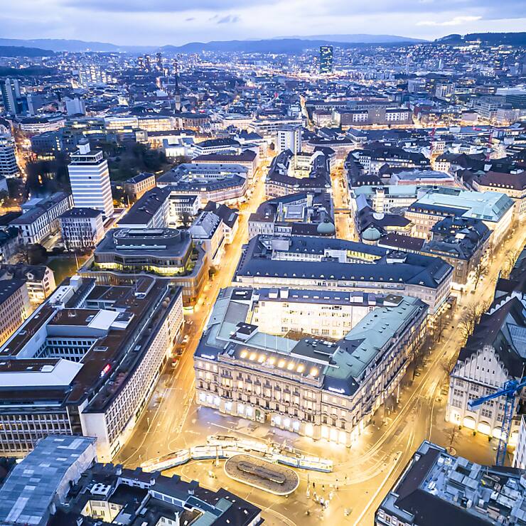 A Zurich, le taux de vacance des surfaces locatives a atteint 1,5% (archives).