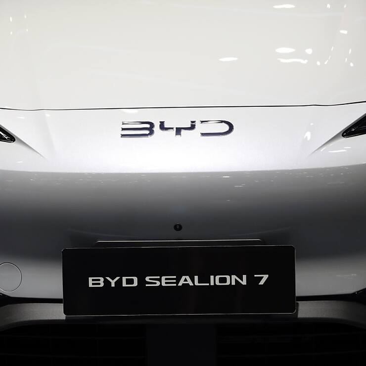 La marque chinoise est passé devant l'américian Tesla en termes de recettes l'an dernier. (archive)