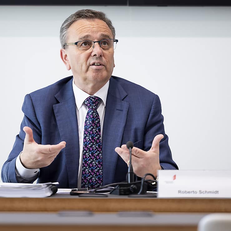 Chef du Département des finances et de l'énergie, Roberto Schmidt a présenté pour la dernière fois les comptes annuels de l'Etat du Valais, lundi matin. Il quittera le Conseil d'Etat à fin avril (photo d'archives).
