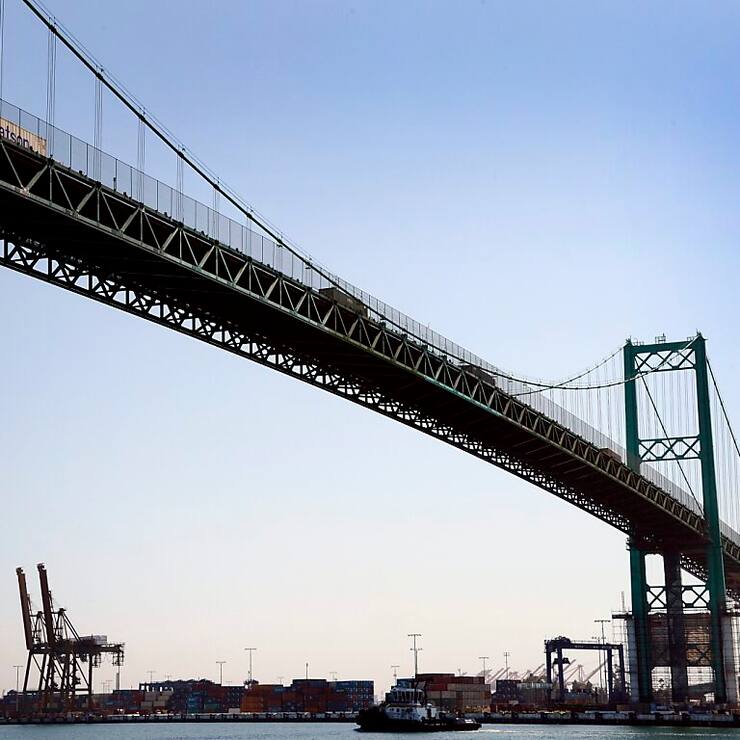 Donald Trump cherche à rééquilibrer la balance commerciale américaine à coups de taxes douanières (archives).