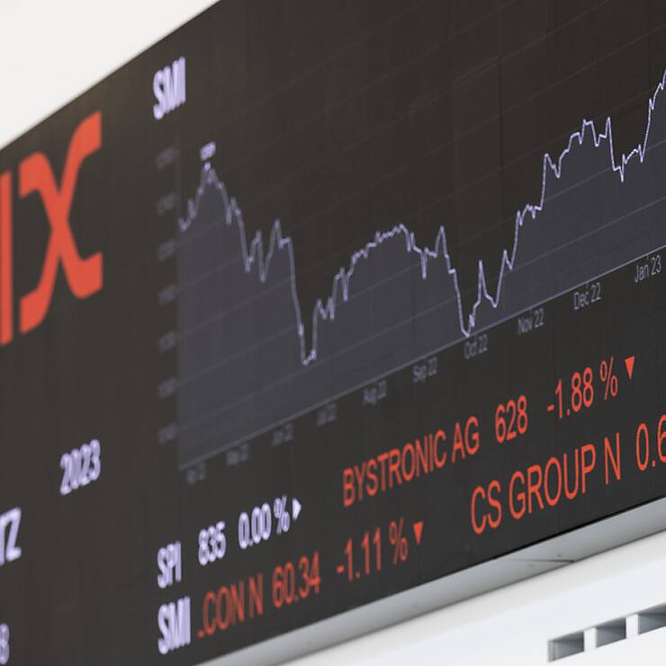 La Bourse suisse s'apprêtait à connaître une nouvelle séance difficile lundi. (archive)