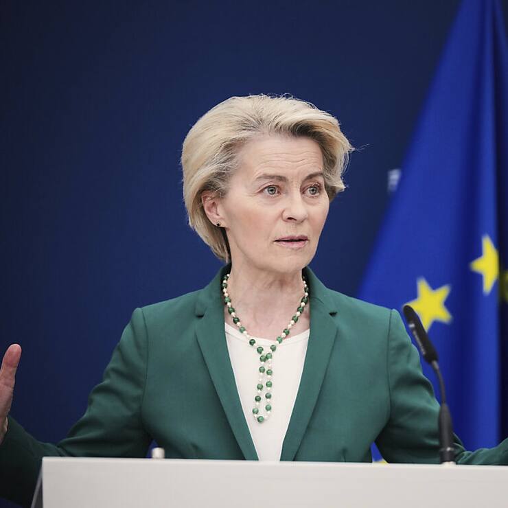 "Nous sommes également prêts à répondre par des contre-mesures et à défendre nos intérêts", a déclaré Ursula Von der Leyen. (archive)