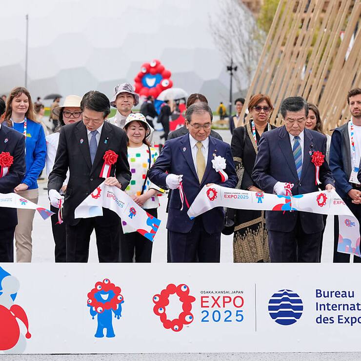 L'Exposition universelle 2025 a ouvert ses portes dimanche à Osaka, où sont représentés quelque 160 pays et régions, dont la Suisse.