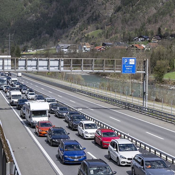 L'expérience montre qu'à Pâques le trafic commence à s'intensifier dès le début d'après-midi du mercredi précédant les jours fériés, soit cette année le 16 avril (archives).