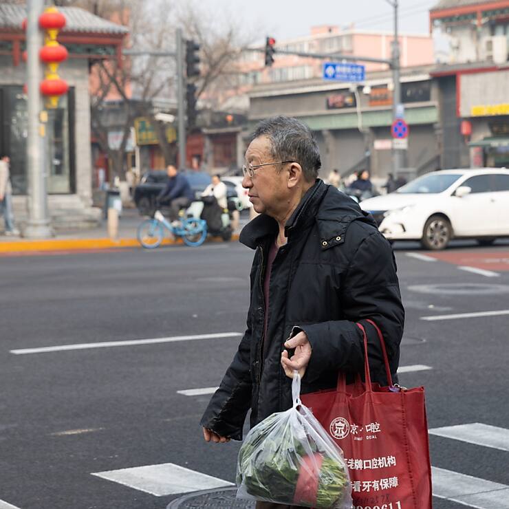 L'objectif de croissance annuelle "d'environ 5%" fixé pour cette année par Pékin est menacé par des droits de douane astronomiques de 145% désormais imposés par Washington aux produits chinois. (archives)