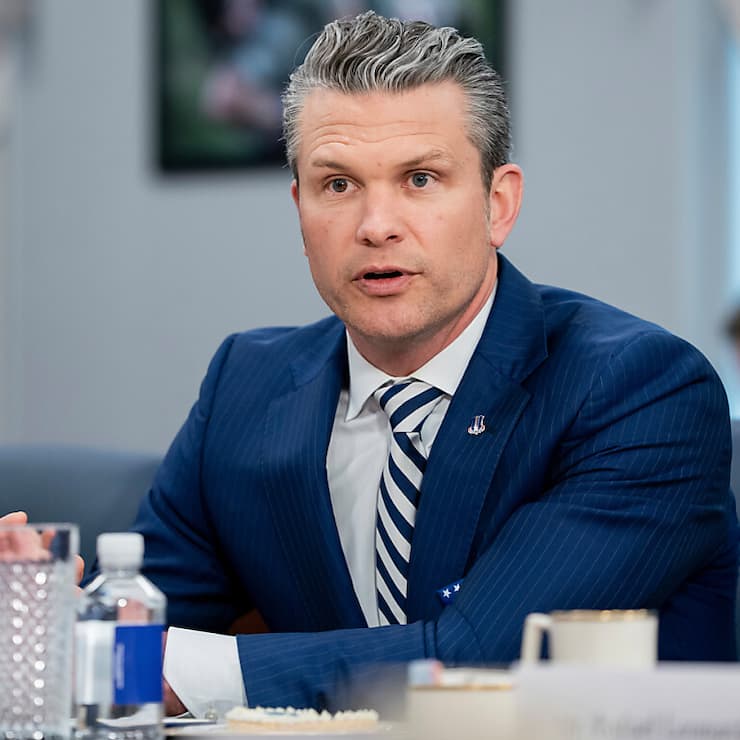 Le ministre américain de la défense Pete Hegseth n'a pas été sanctionné après la grave faille de sécurité sur le réseau social Signal (archives).