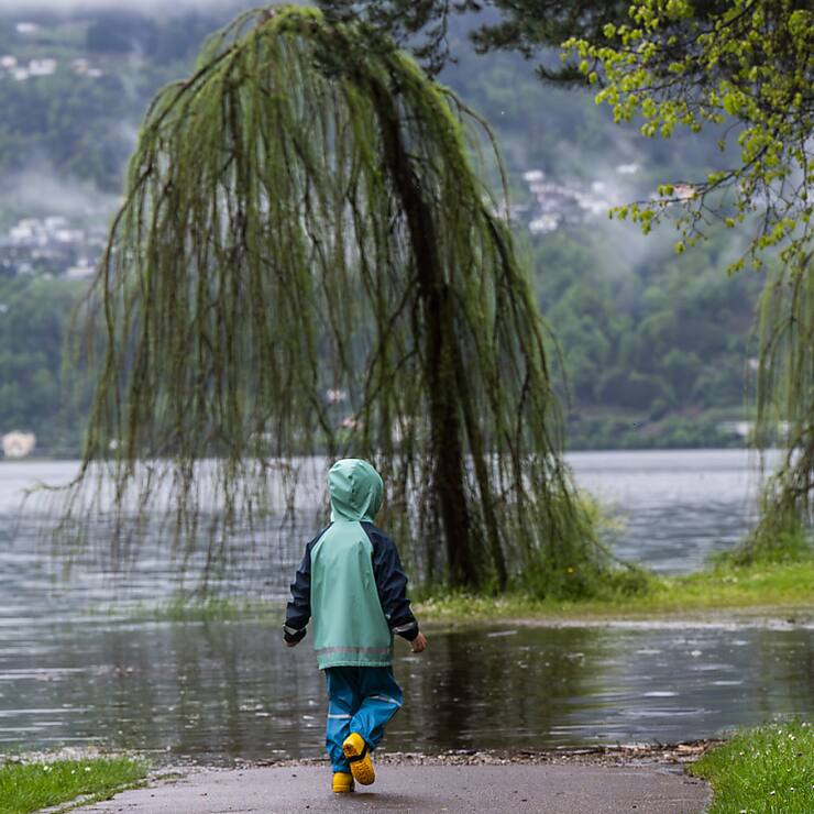 Le Tessin (ici le lac Majeur, jeudi) garde ses charmes même sous la pluie.
