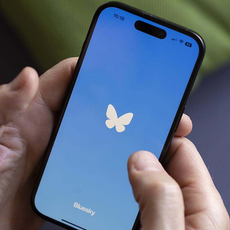 Le réseau au papillon bleu a été créé par le cofondateur de Twitter Jack Dorsey en 2019 comme une émanation de la plateforme, avant de devenir indépendant (archives).