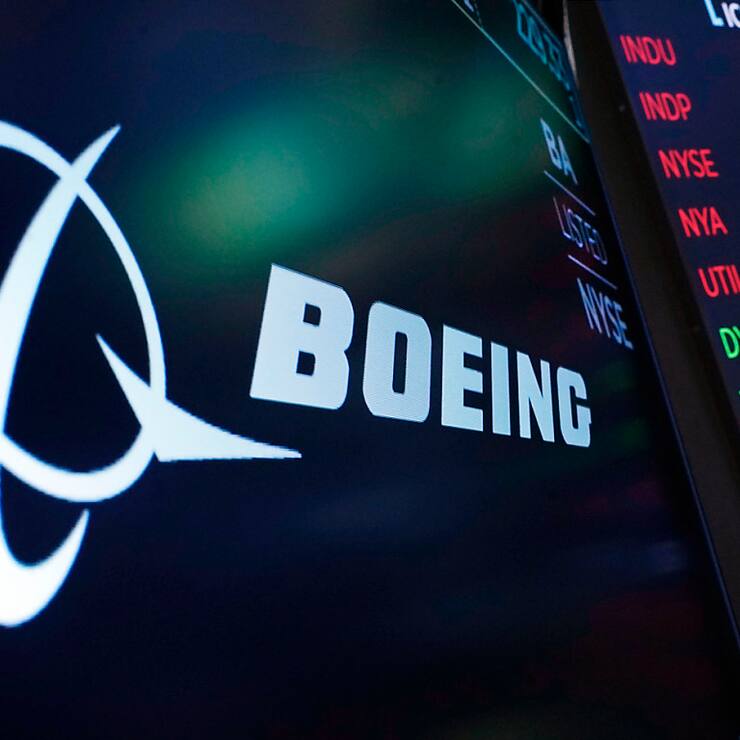 Entre janvier et mars, Boeing a dégagé un chiffre d'affaires de 19,50 milliards de dollars (+18% sur un an), et a essuyé une perte nette de 123 millions (archives).