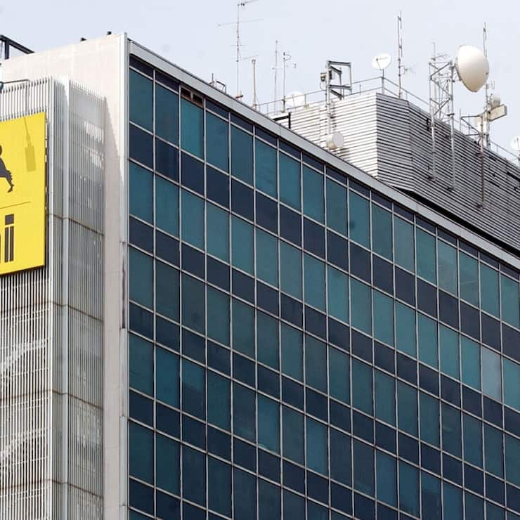 Eni veut réaliser des économies de plus de 2 milliards d'euros en 2025, pour atténuer les effets conjoncturels  des droits de douane imposés par Donald Trump (archives).