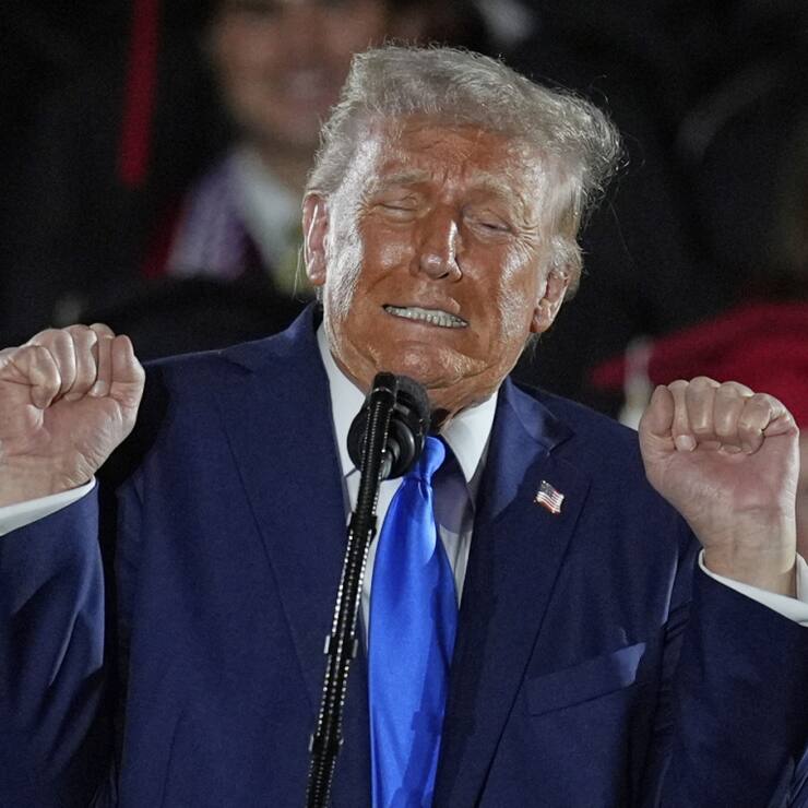 Le président américain Donald Trump a accusé son prédécesseur à la Maison-Blanche Joe Biden d'être responsable des mauvais chiffres sur l'économie (archives).