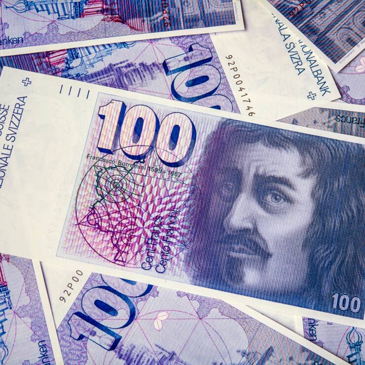 La Confédération et les cantons touchent de l'argent grâce aux anciens billets de banque de la sixième série de 1976 qui n'ont pas encore été échangés (archives).