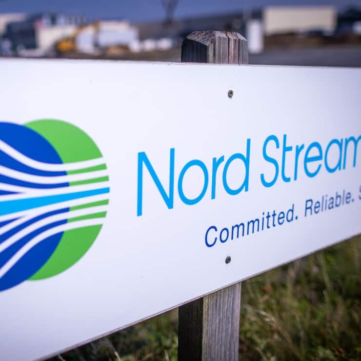 La société Nord Stream 2 SA devait livrer du gaz russe à l'Allemagne via la mer Baltique. Le gazoduc a été achevé, mais jamais mis en service (image d'illustration).