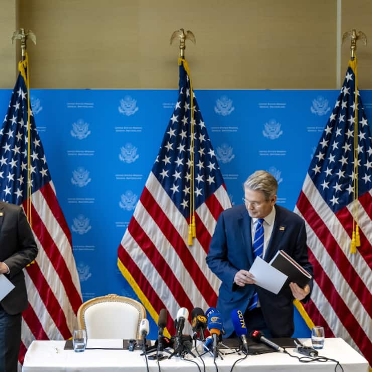 La Suisse sort avec un succès auprès de Washongton après leur rencontre de vendredi à Genève et les pourparlers de ce week-end à Cologny (GE) entre les Etats-Unis et la Chine.