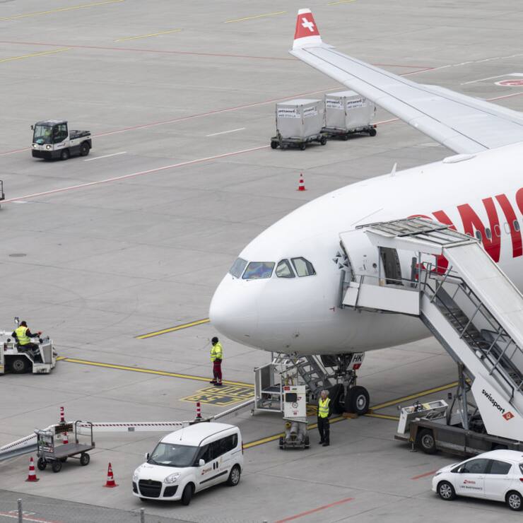 La compagnie aérienne Swiss va annuler 1400 vols cet été en raison d'une pénurie de pilotes. (archive)