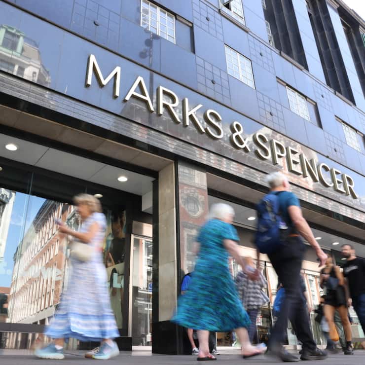 Marks &amp; Spencer estime l'impact à environ 300 millions de livres sur le résultat d'opérationnel du groupe pour l'exercice 2025/26 (archives).