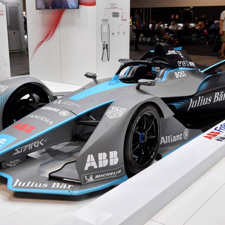 La technologie BrightLoop a été développée à l'origine pour répondre aux exigences de performance élevées du sport automobile et se trouve dans toutes les voitures de course électriques de la Formule E (archives).