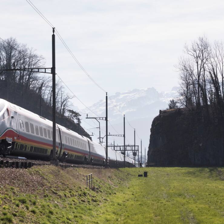 Un train à grande vitesse ETR 610 de Trenitalia (archives).