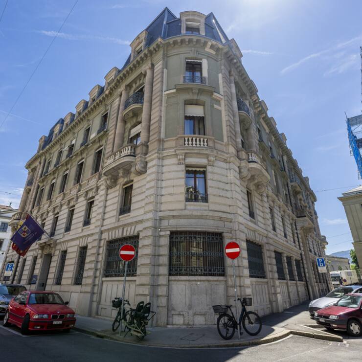 Le siège social de la banque Edmond de Rothschild à Genève. (archive)