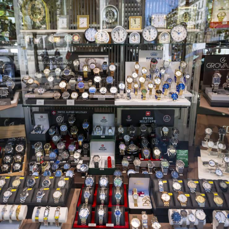 Les exportations horlogères ont rebondi en avril. (archive).